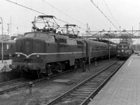 HvH Historisch 1958  International trains went from "The Hook" in many directions. This photo must have been taken by the end of the fifties or early sixties.   I do not remember where I found it, if anyone finds I am offending his or her copyright please contact me.